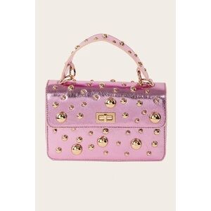 Pink Studded Handbag